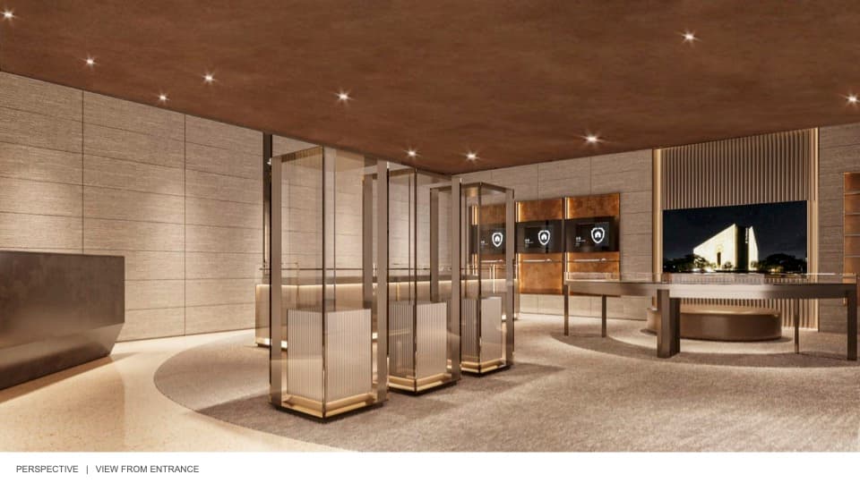 Render of Silver Bullion Shop at Millenia Walk